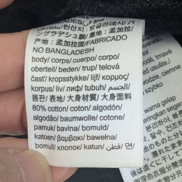 Calvin Klein Black and Gray Crewneck Sweatshirt Accented with A Zip For Men Sz S - Picture 6 of 8